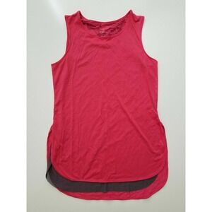 NEW Tangerine Women's Active Layered Tank Red/Grey Medium
